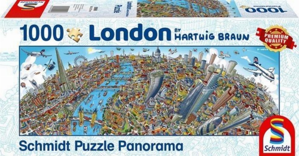 Παζλ 1000 κομμάτια – Panorama Λονδίνο
