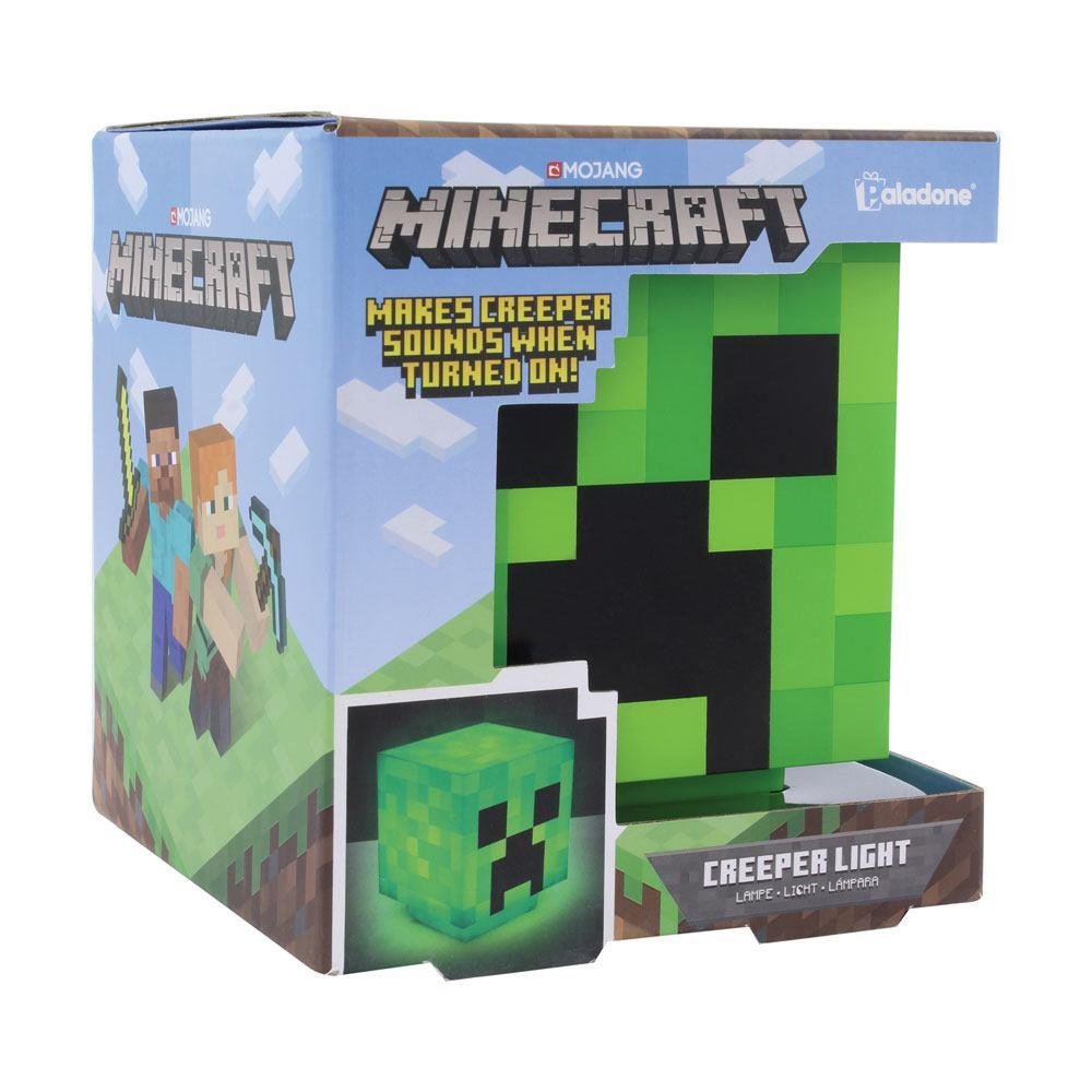 Minecraft – Creeper Φωτιστικό με Ήχο