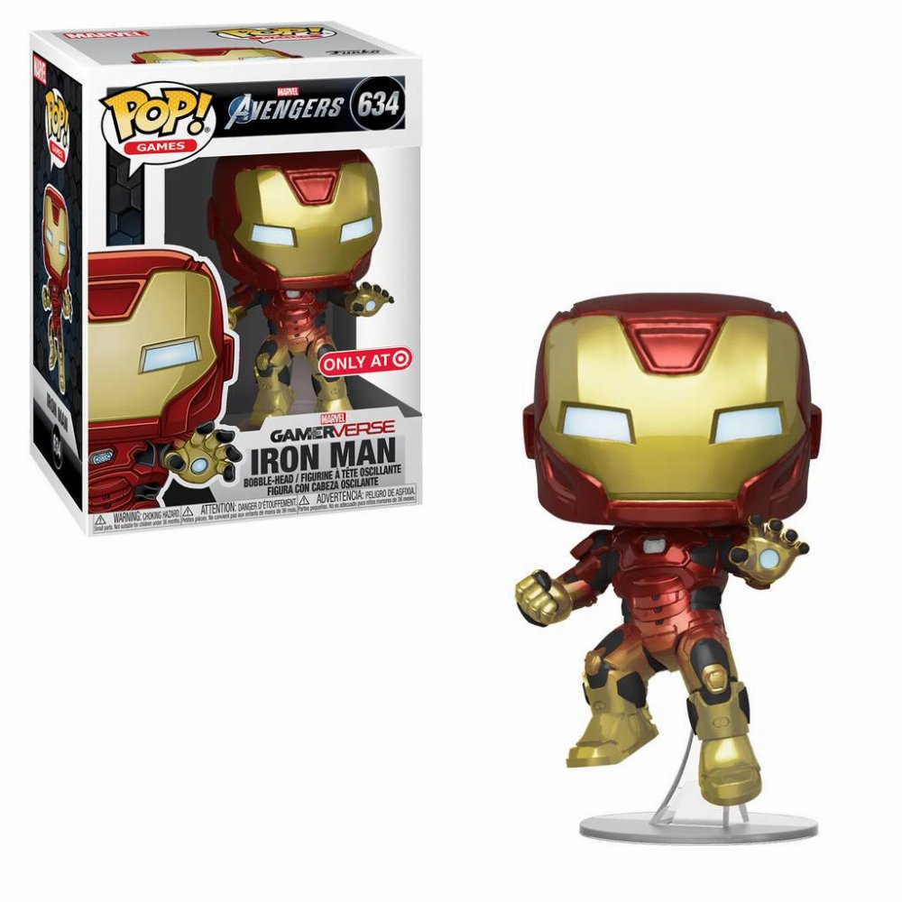 Φιγούρα Funko POP! Marvel Avengers Gamerverse – Iron Man (Space Suit) #634 (Exclusive)