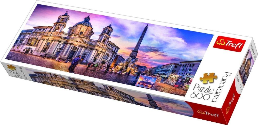 Παζλ 500 κομμάτια – Panorama Piazza Navona
