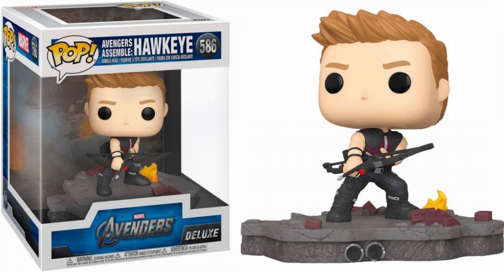 Φιγούρα Funko POP! Deluxe: Avengers Assemble – Hawkeye #586 (Exclusive)