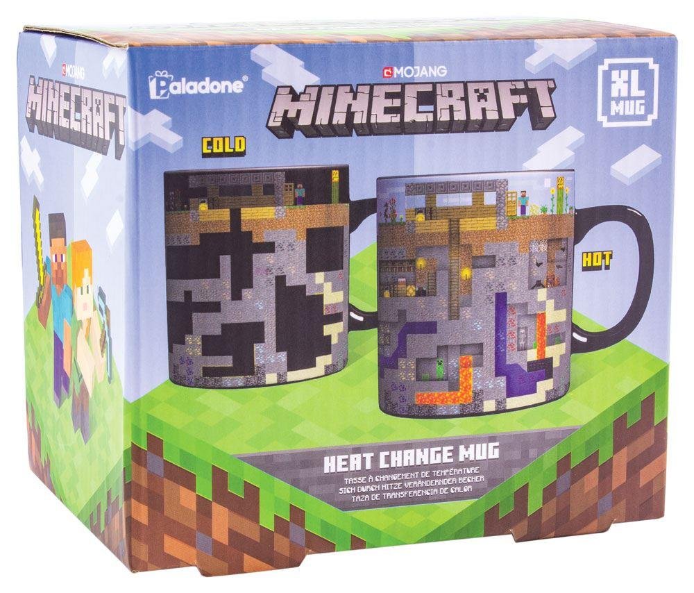 Minecraft – XL Heat Change Κεραμική Κούπα (300ml)