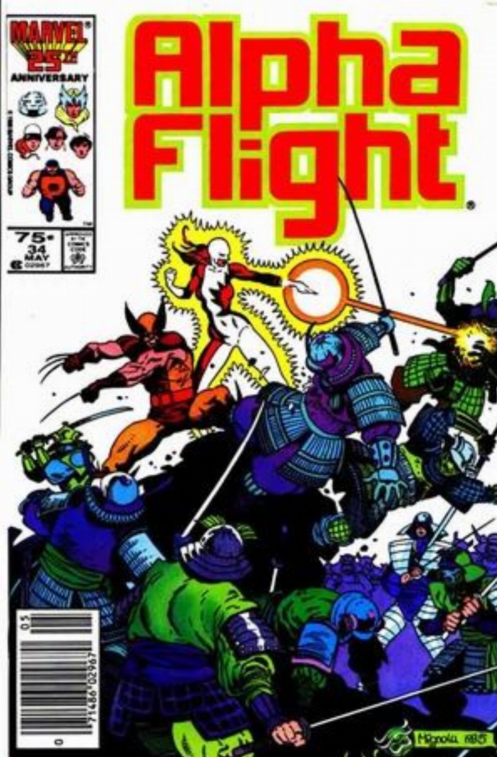 Alpha Flight #34 May, 1986 (FN+)