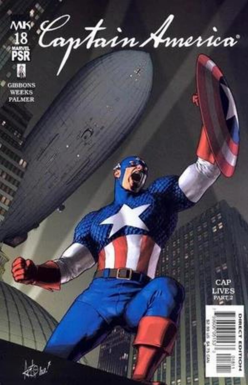 Captain America Nov,2003 #18 (G)