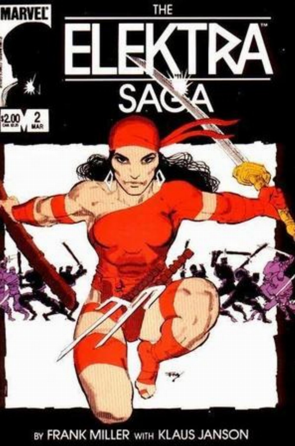 The Elektra Saga #02 Mar ,1984 (FN)
