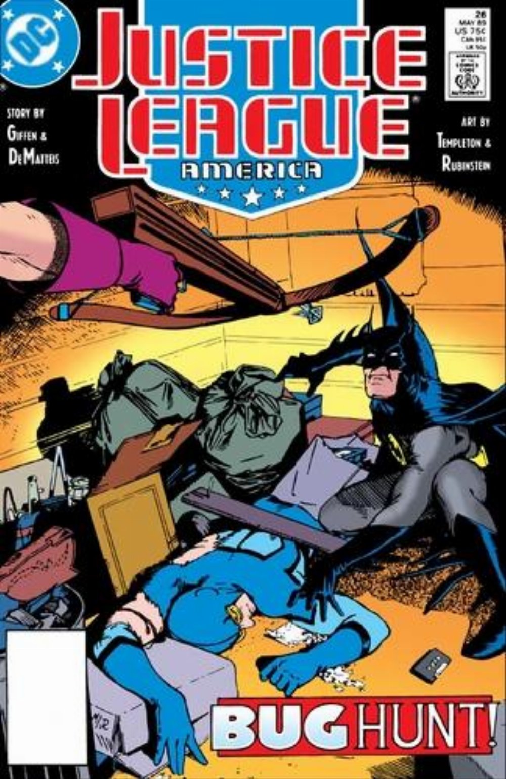 Justice League America #26 May ,1989 (VG)
