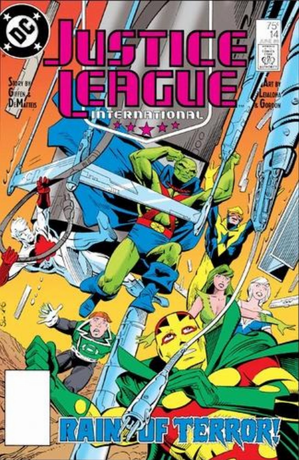 Justice League International #14 June ,1988 (VG)