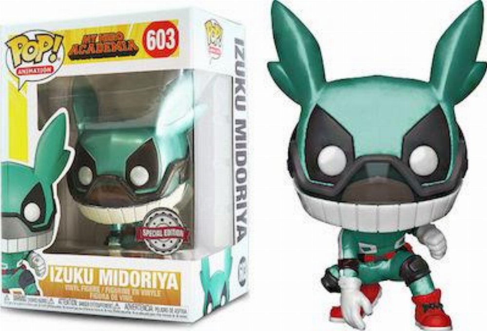 Φιγούρα Funko POP! My Hero Academia – Izuku Midoriya (Metallic) #603 (Exclusive)