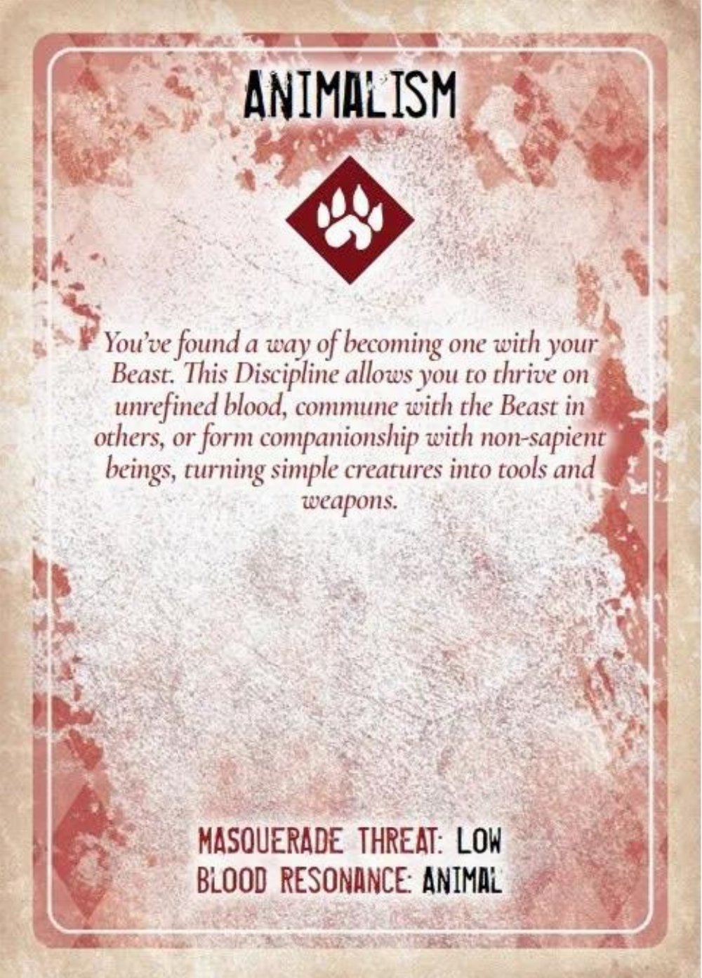 Vampire: The Masquerade 5th Edition – Blood Sorcery and Discipline Card Deck