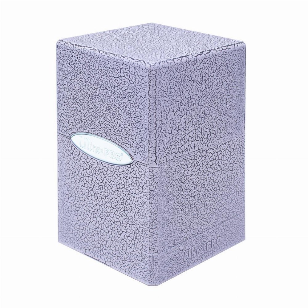 Ultra Pro Satin Tower Deck Box – Hi-Gloss Ivory Crackle
