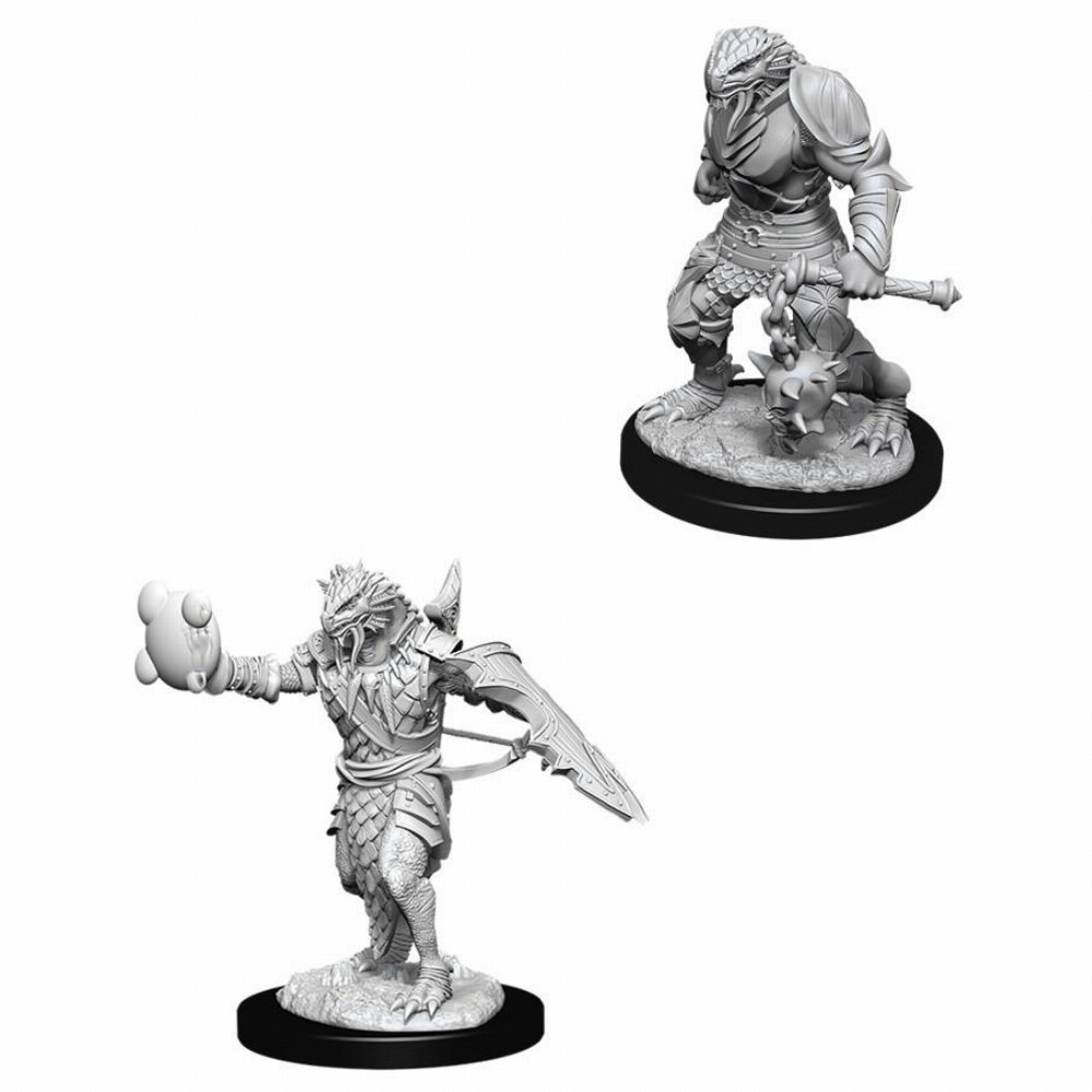 D&D Nolzur’s Marvelous Miniatures – 2x Male Dragonborn Paladin