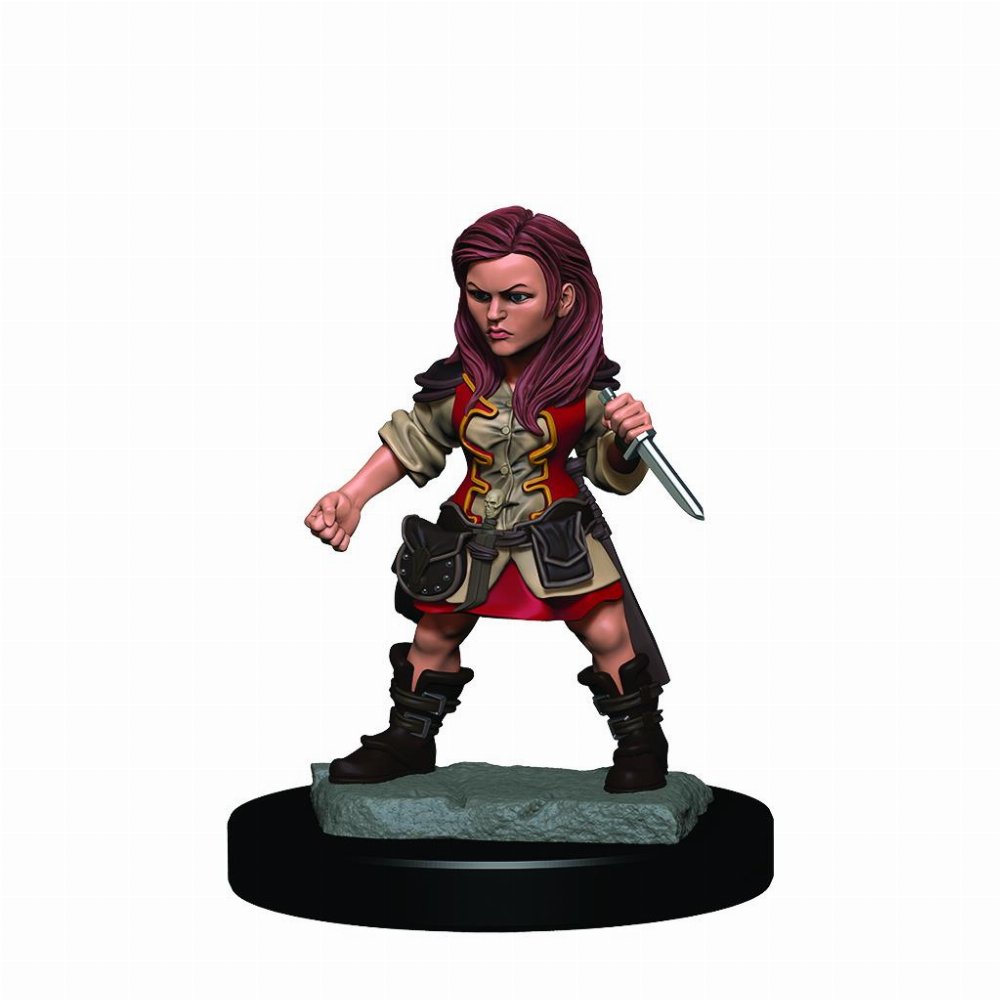 D&D Icons of the Realms Premium Μινιατούρα – Halfling Female Rogue