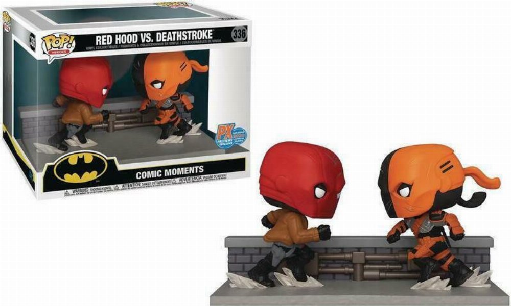 Φιγούρα Funko POP! Comic Moments: DC Heroes – Red Hood vs Deathstroke #336s (Previews Exclusive)