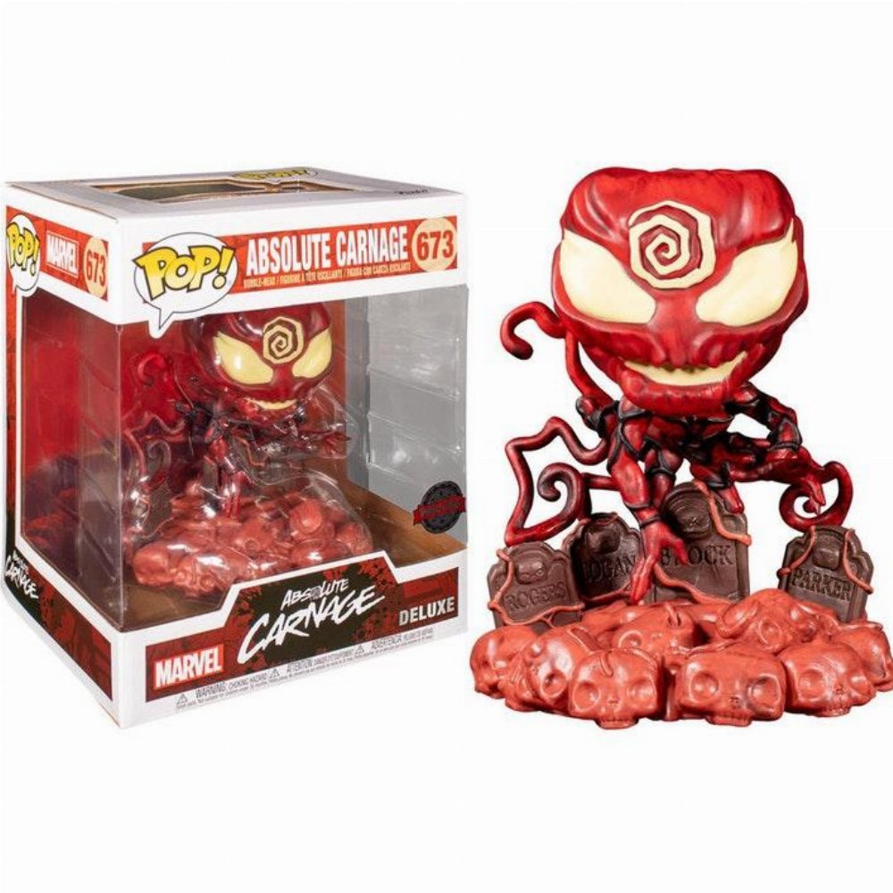 Φιγούρα Funko POP! Deluxe: Marvel – Absolute Carnage on Tombstone #673 (Exclusive)