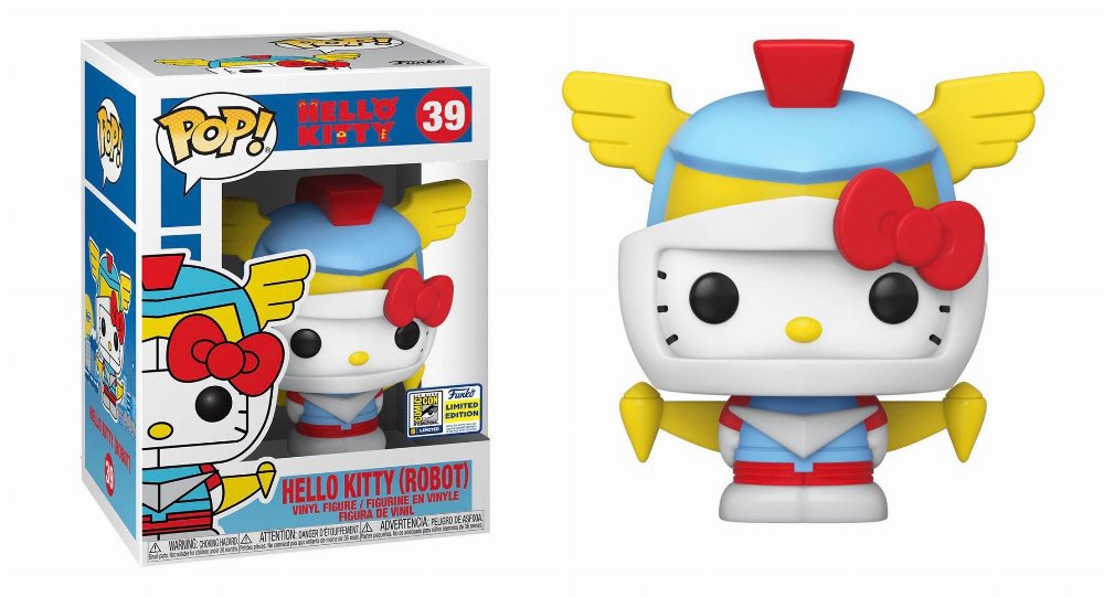 Φιγούρα Funko POP! Sanrio: HK/Kaiju Collab – HK Robot 1 #39 (SDCC 2020 Exclusive)