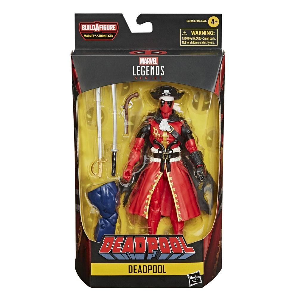 Φιγούρα Marvel Legends – Deadpool (Pirate Suit) Action Figure (15cm) (Build Marvel’s Strong Guy Series)