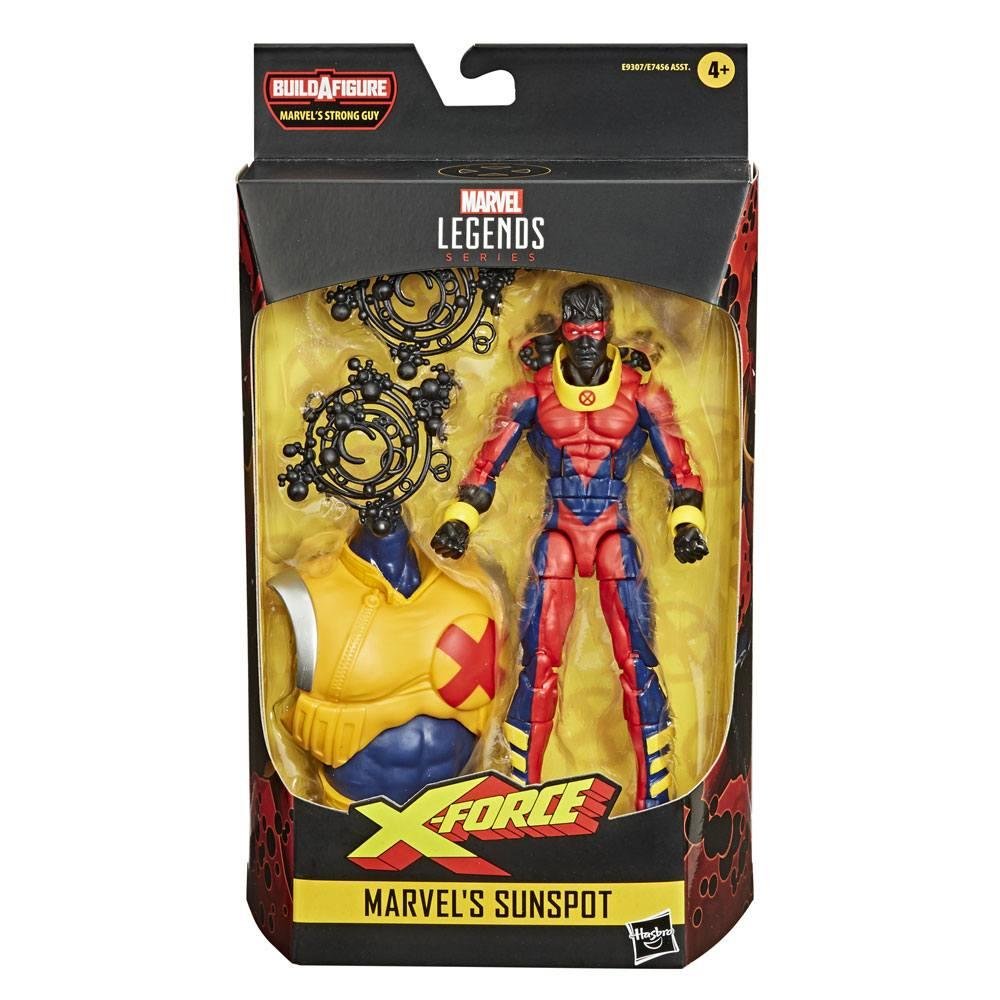 Marvel Legends – Marvel’s Sunspot Φιγούρα Δράσης (15cm) (Build Marvel’s Strong Guy Series)