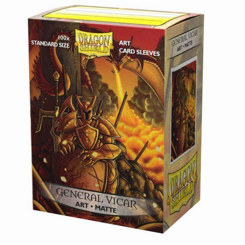 Dragon Shield Art Sleeves Standard Size – General Vical Portrait (100 Sleeves)