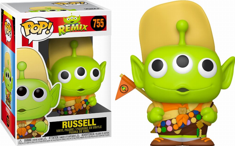Φιγούρα Funko POP! Pixar: Remix – Alien as Russell #755