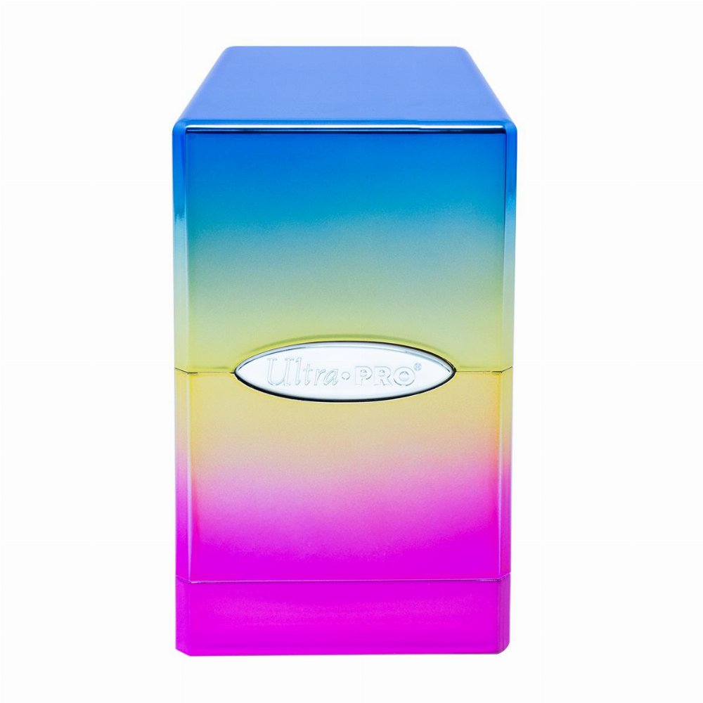 Ultra Pro Satin Tower Deck Box – Hi-Gloss Rainbow