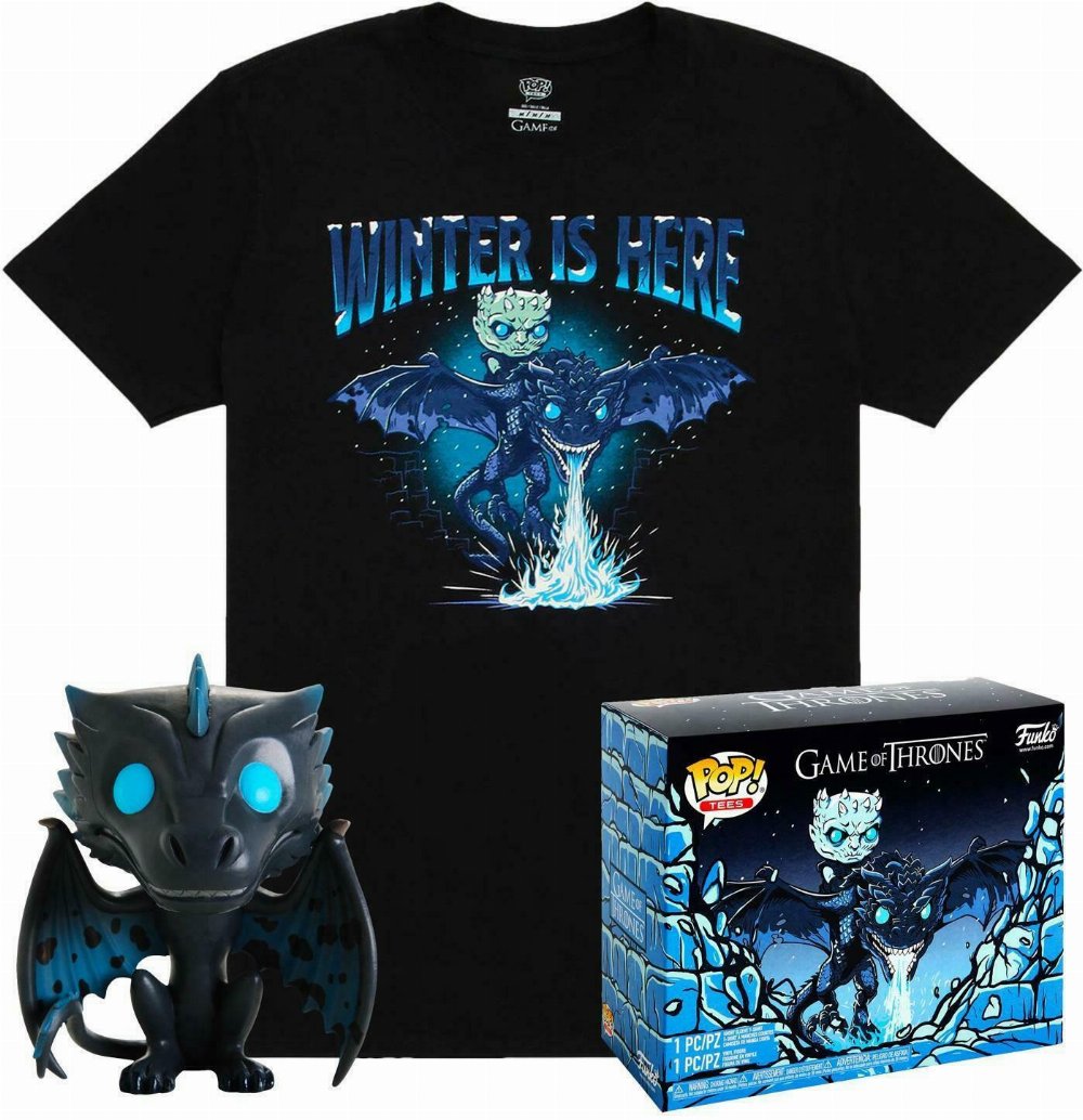 Συλλεκτικό Funko Box: Game of Thrones – Viserion Funko POP! with T-Shirt (S)