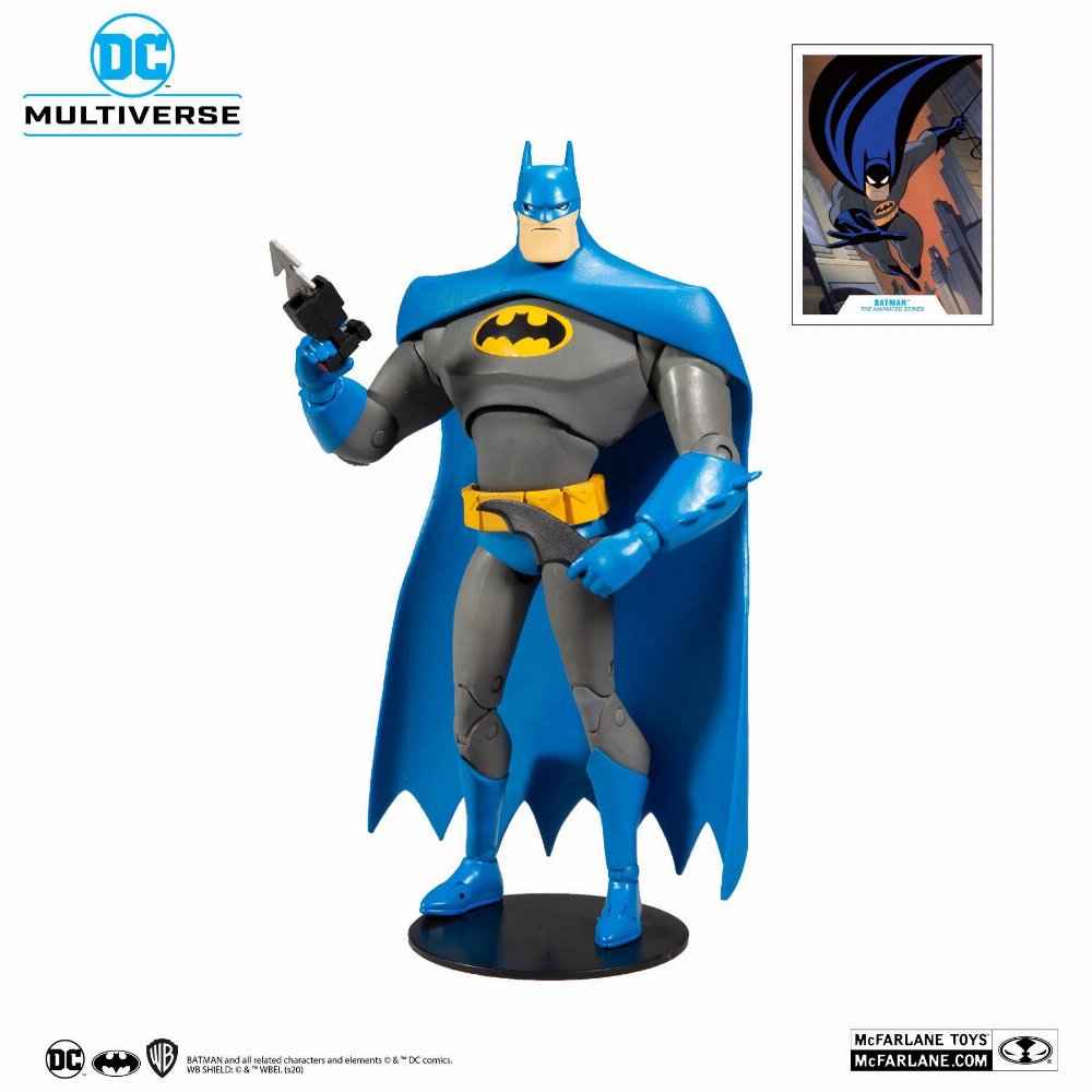DC Multiverse Animated – Animated Batman (Variant Blue/Gray) Action Figure (18cm)