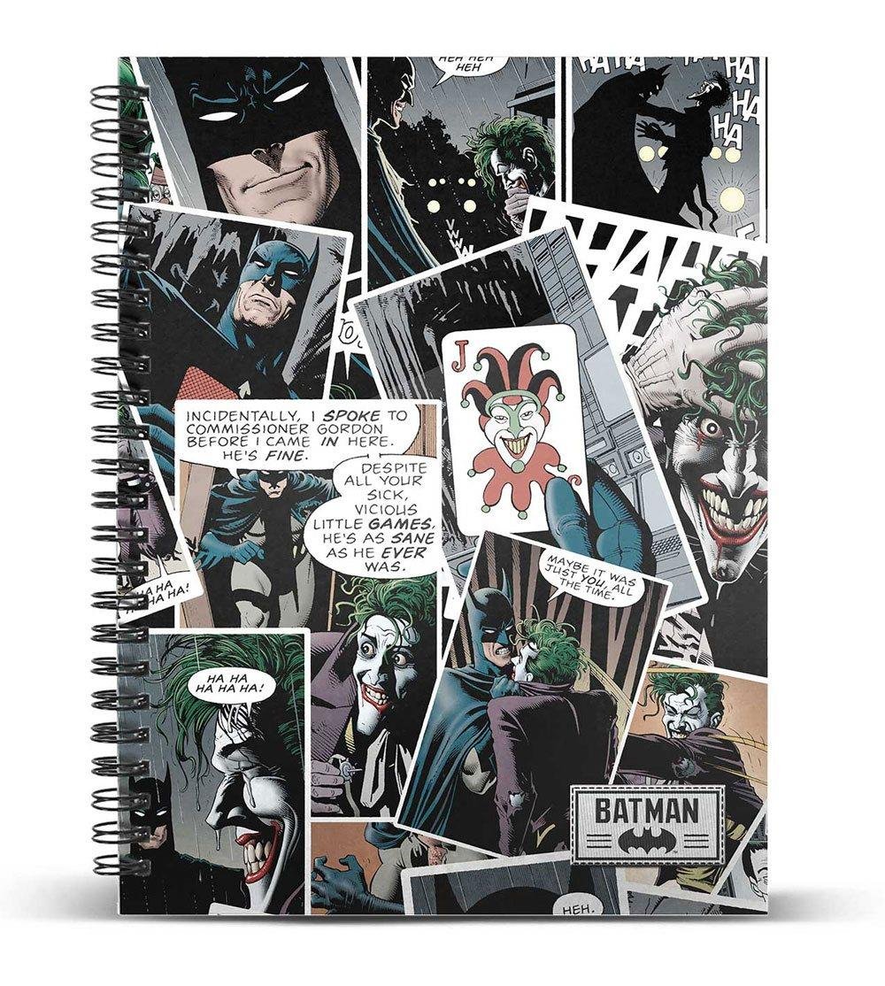 Τετράδιο DC Comics – Joker A4 Squared Notebook
