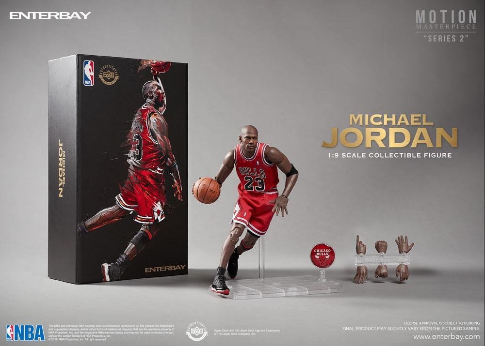 NBA: Collection Motion Masterpiece – Michael Jordan Φιγούρα Δράσης (23cm)