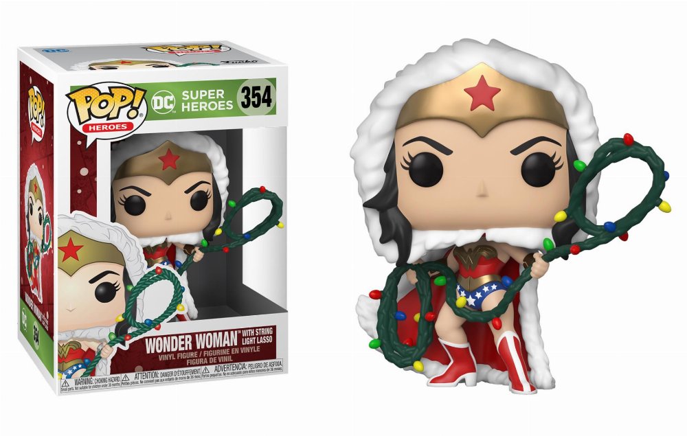 Φιγούρα Funko POP! DC Heroes: Holiday – Wonder Woman with String Light Lasso #354