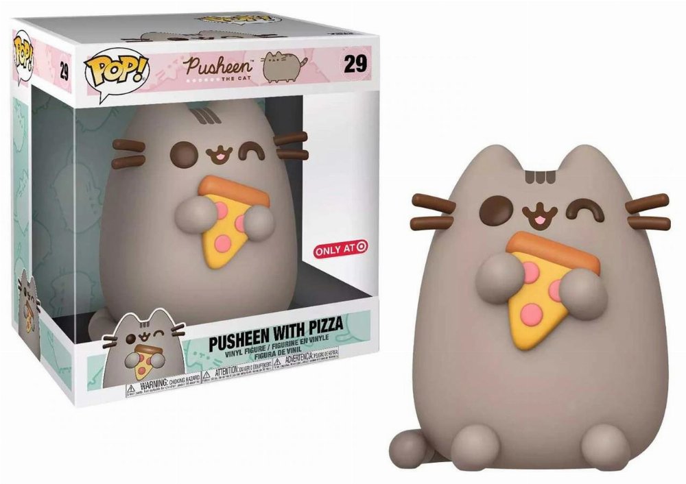 Φιγούρα Funko POP! Pusheen – Pusheen with Pizza #29 Supersized (Exclusive)