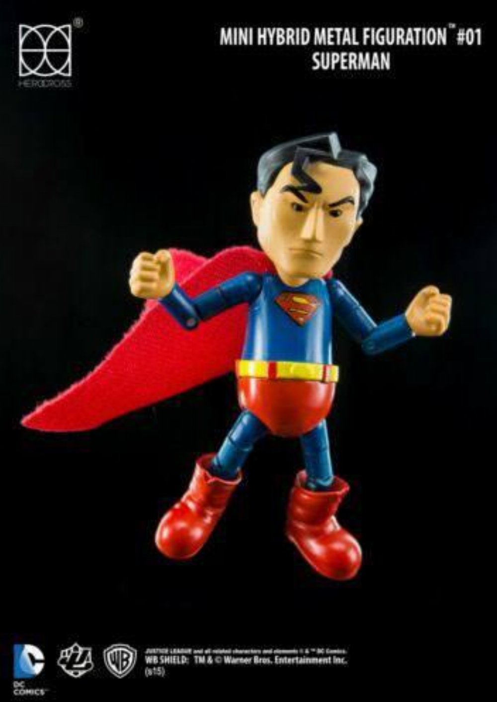 Φιγούρα Justice League – Superman Hybrid Metal Action Figure (9cm)
