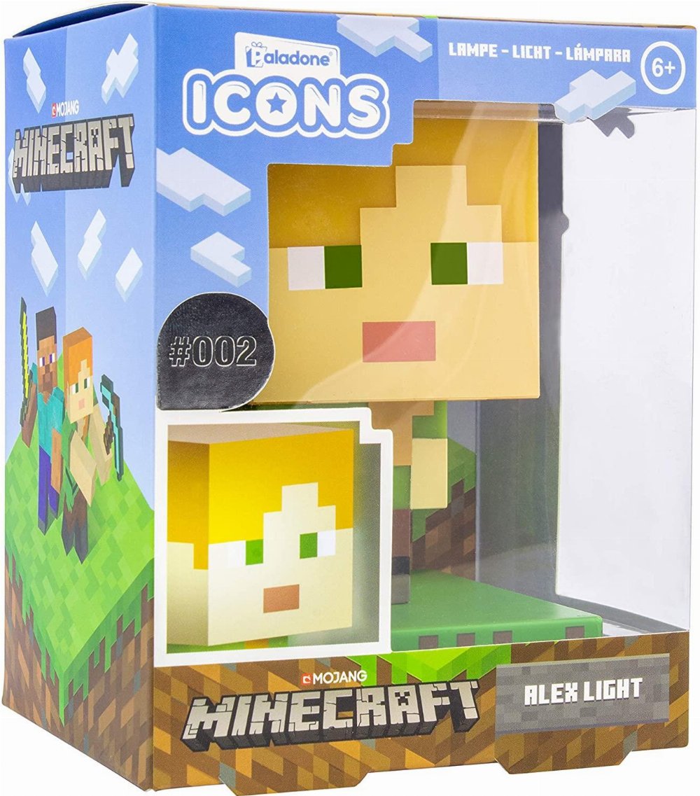 Minecraft – Alex #002 Icons Φωτιστικό