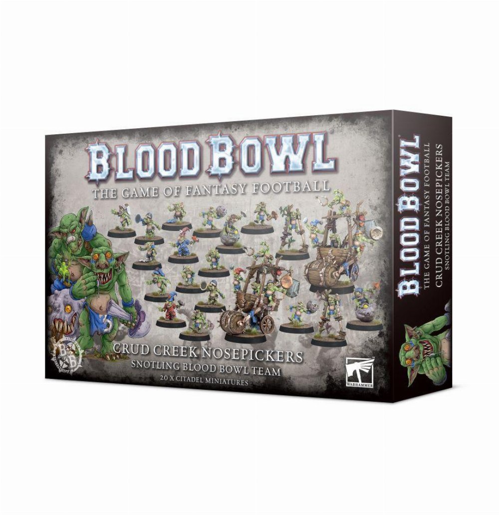 Blood Bowl: Crud Creek Nosepickers – Snotling Team Pack
