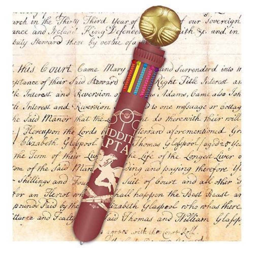 Harry Potter – Snitch 10 Colour Pen