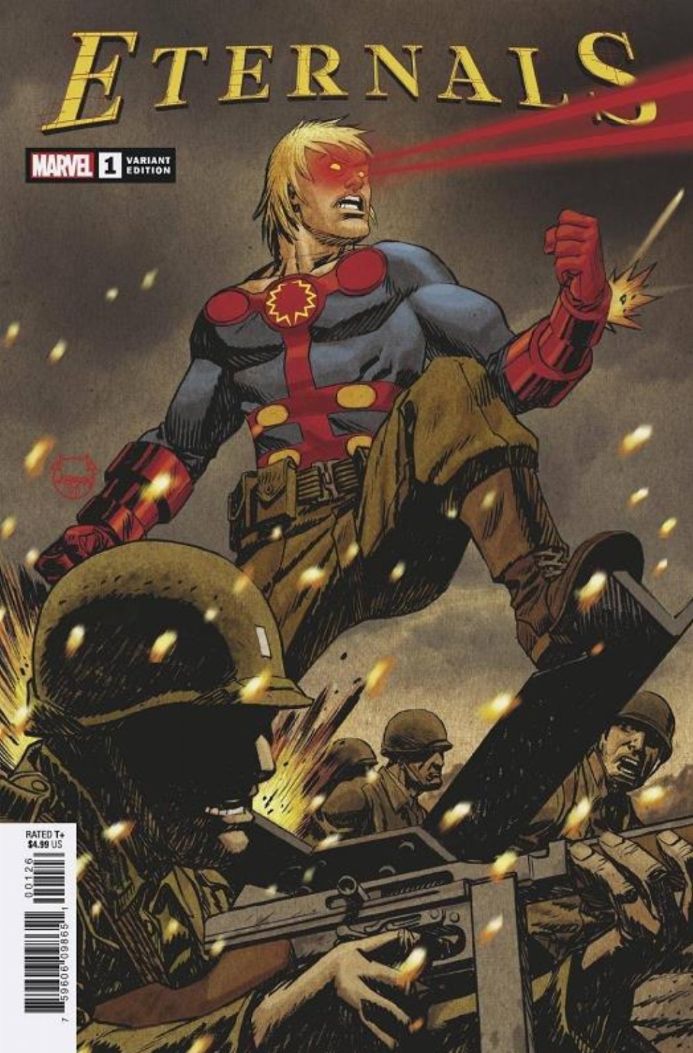 Τεύχος Κόμικ Eternals #01 Dave Johnson Variant Cover
