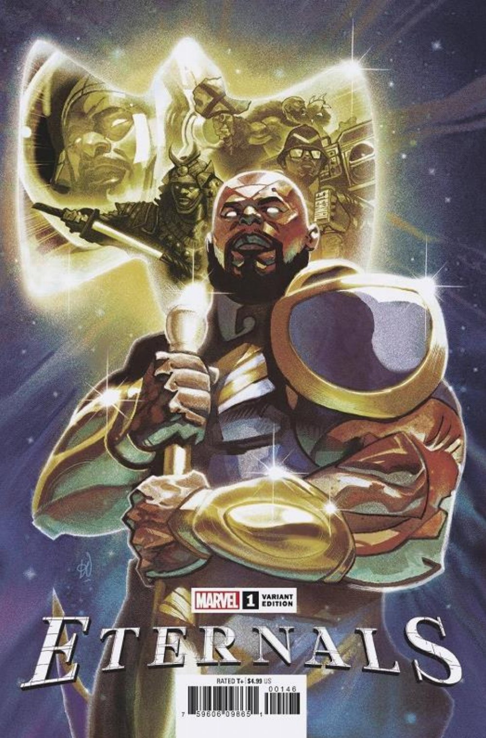 Τεύχος Κόμικ Eternals #01 Del Mundo Variant Cover