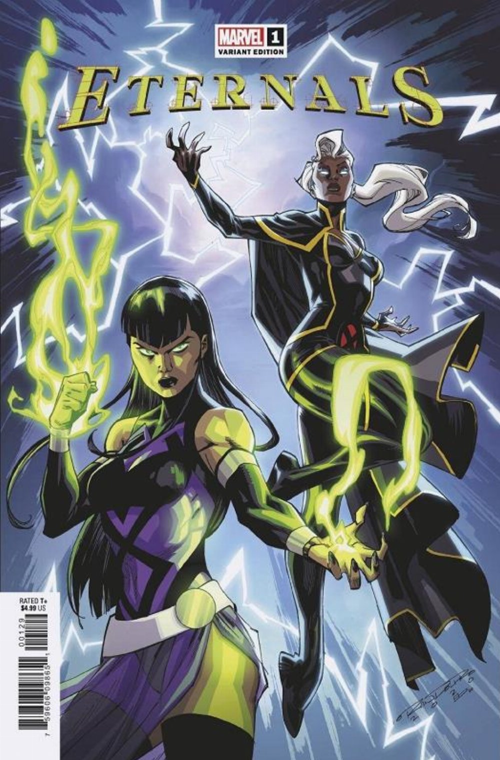 Eternals #01 Randolph Variant Cover