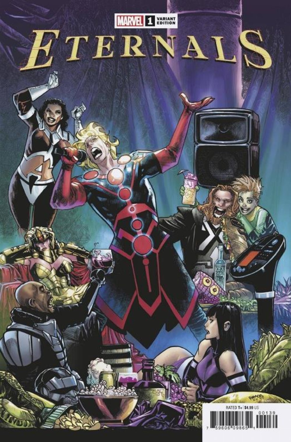 Τεύχος Κόμικ Eternals #01 Ramos Launch Variant Cover