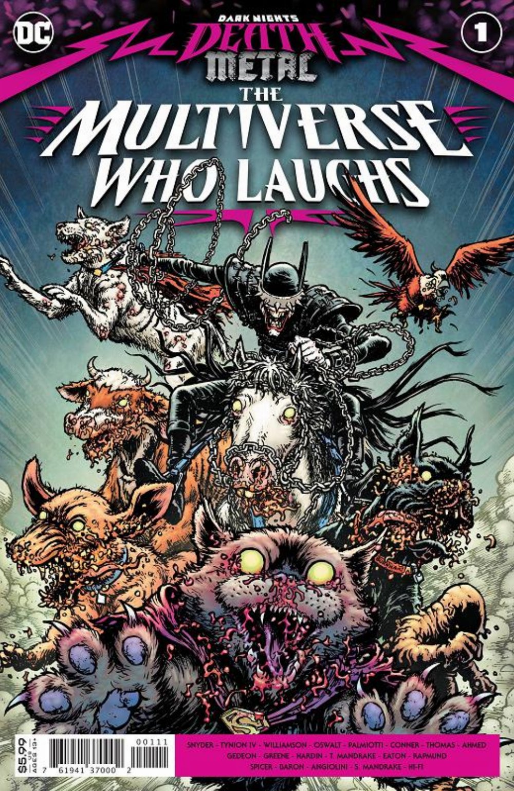 Τεύχος Κόμικ Dark Nights – Death Metal Multiverse Who Laughs #1