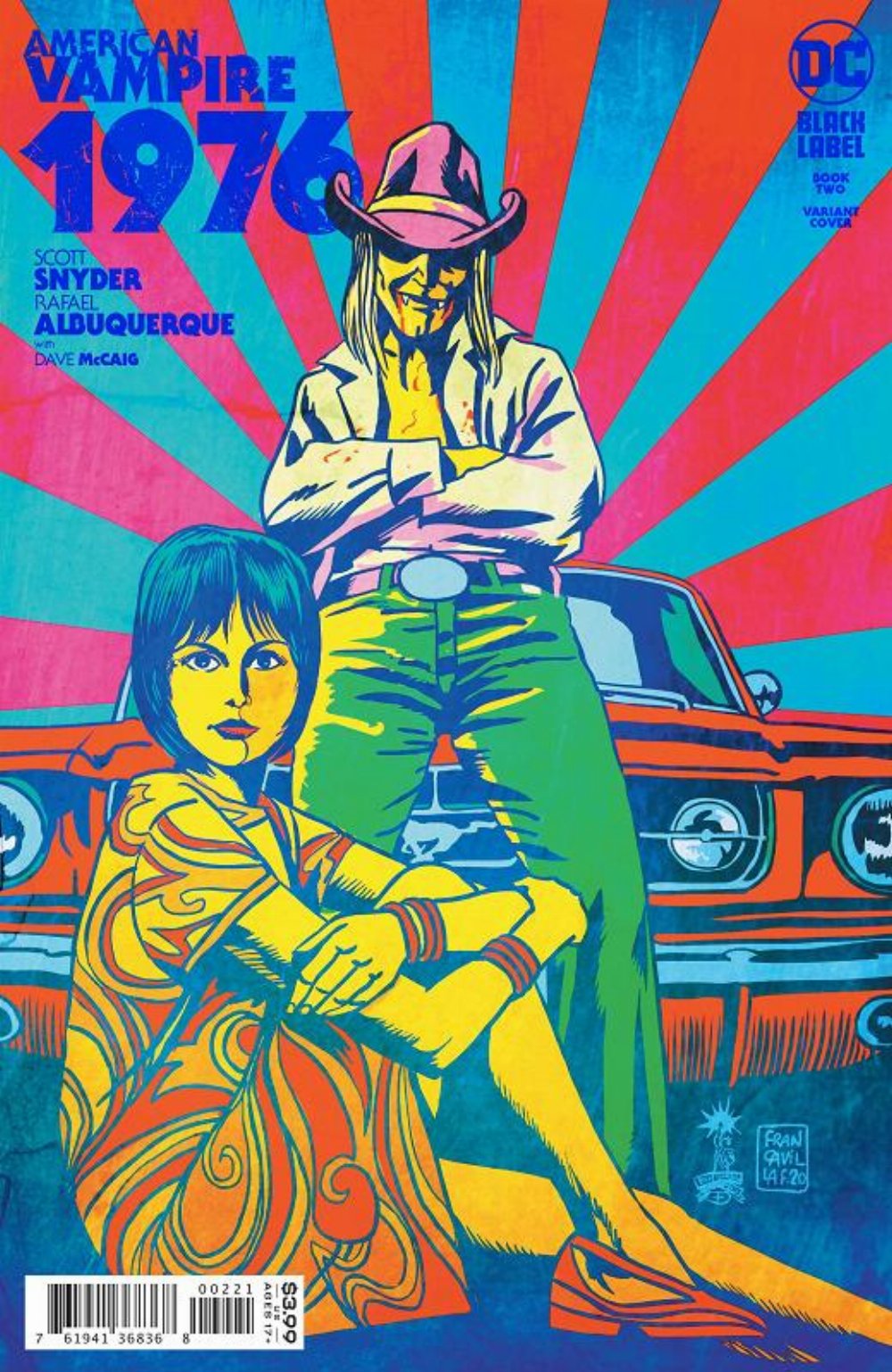American Vampire 1976 #02 Variant Cover