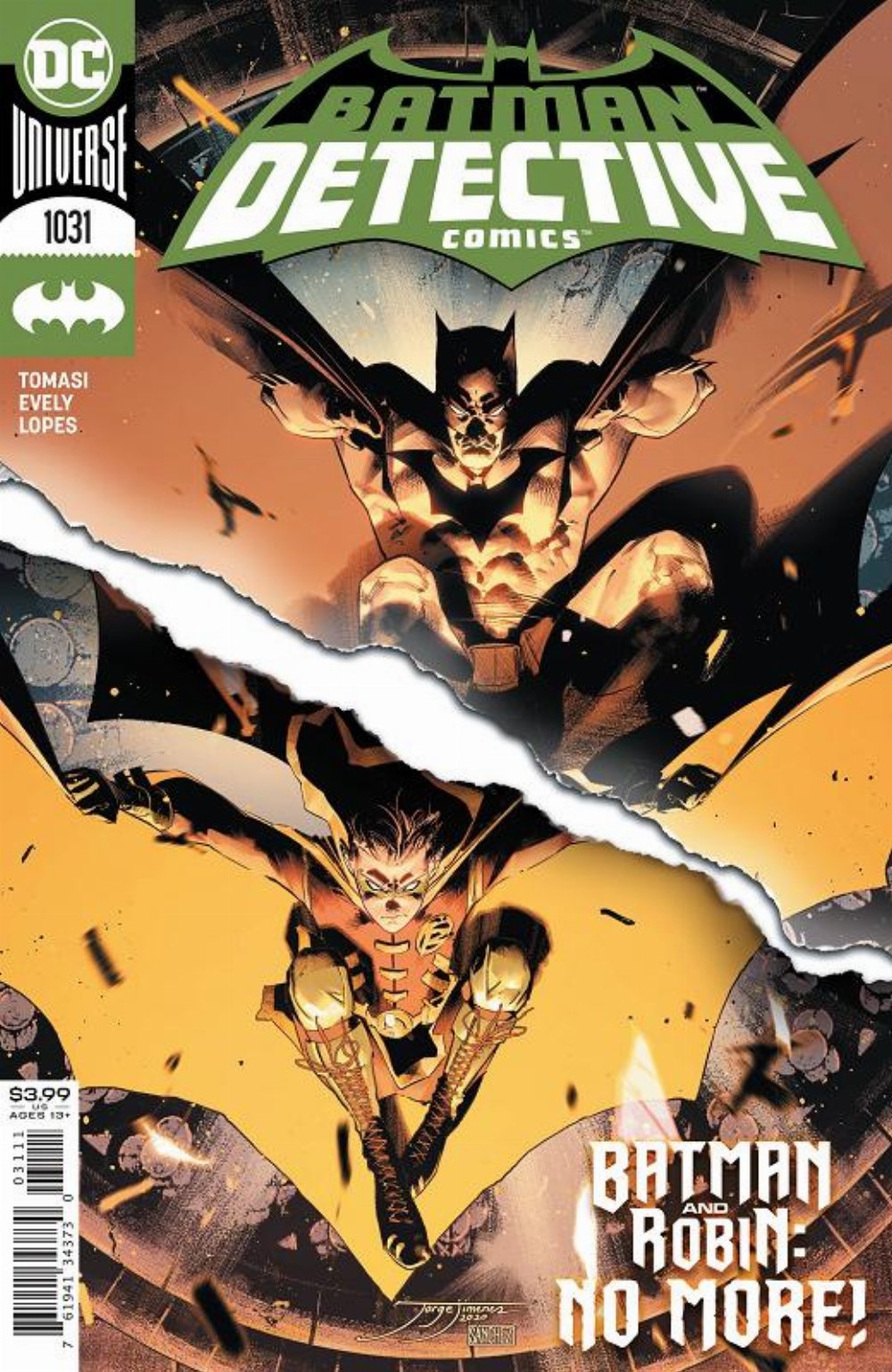 Τεύχος Κόμικ Batman Detective Comics #1031