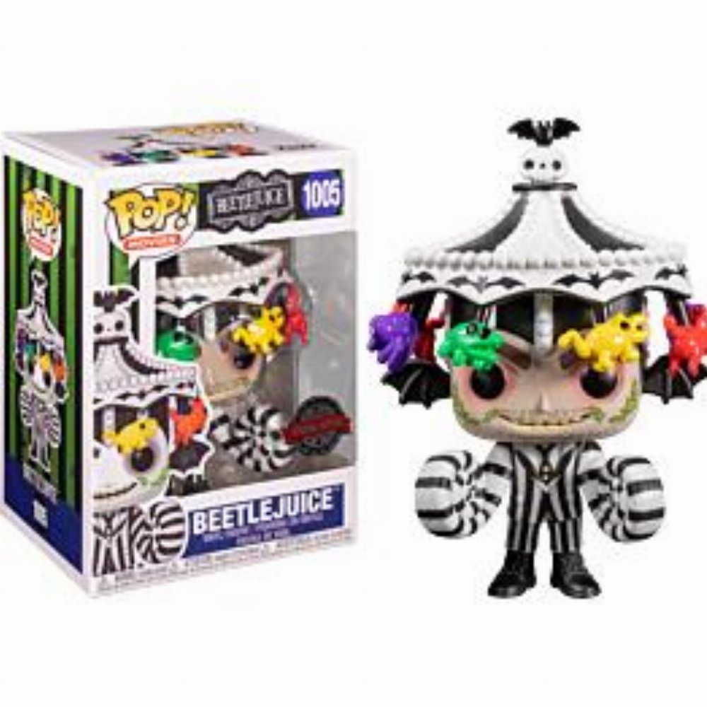 Φιγούρα Funko POP! Beetlejuice – Beetlejuice with Hat #1005 (Exclusive)