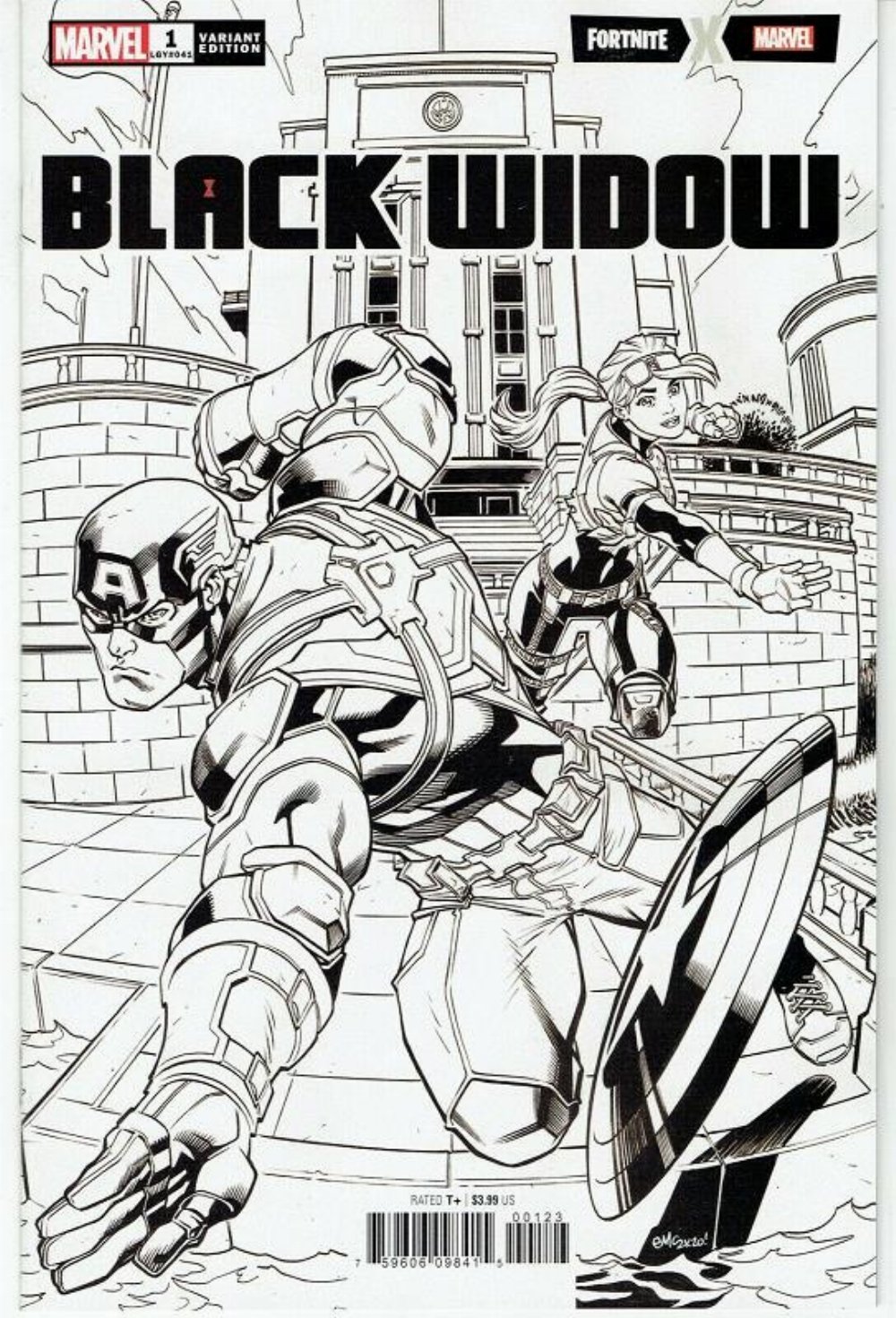 Black Widow #01 Surprise Variant Cover