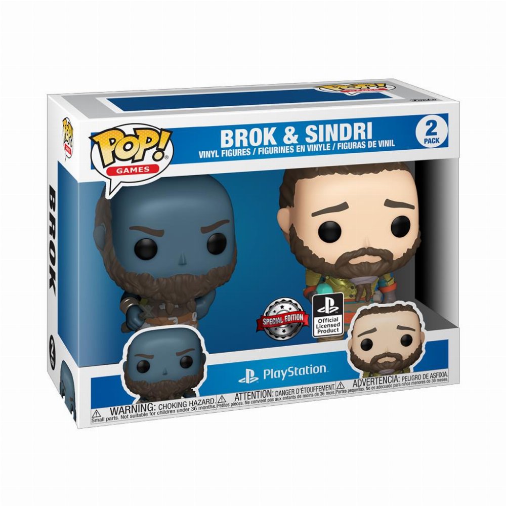 Φιγούρες Funko POP! God of War – Brok & Sindri 2-Pack (Exclusive)