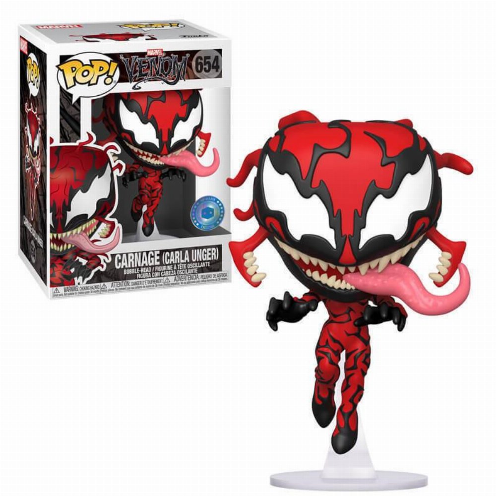 Φιγούρα Funko POP! Marvel: Venom – Carnage (Carla Unger) #654 (PIAB Exclusive)