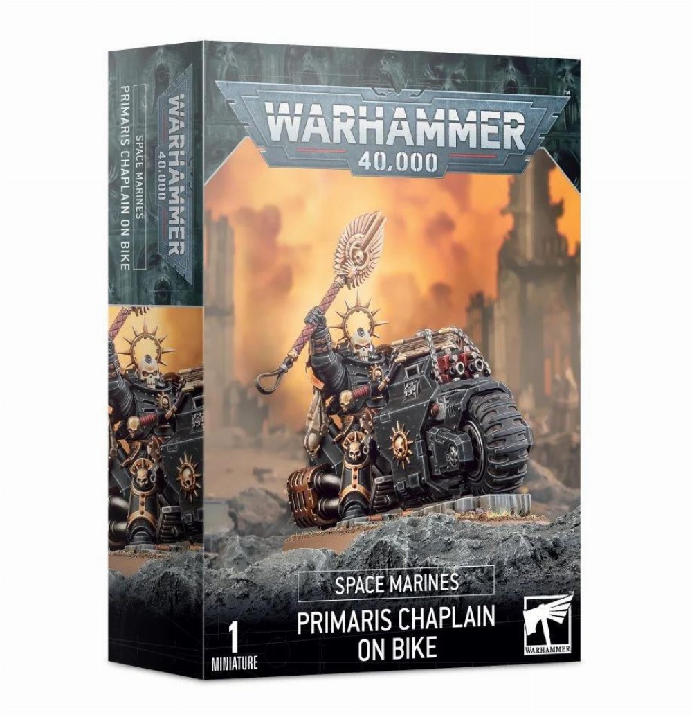 Warhammer 40000 – Space Marines: Primaris Chaplain on Bike