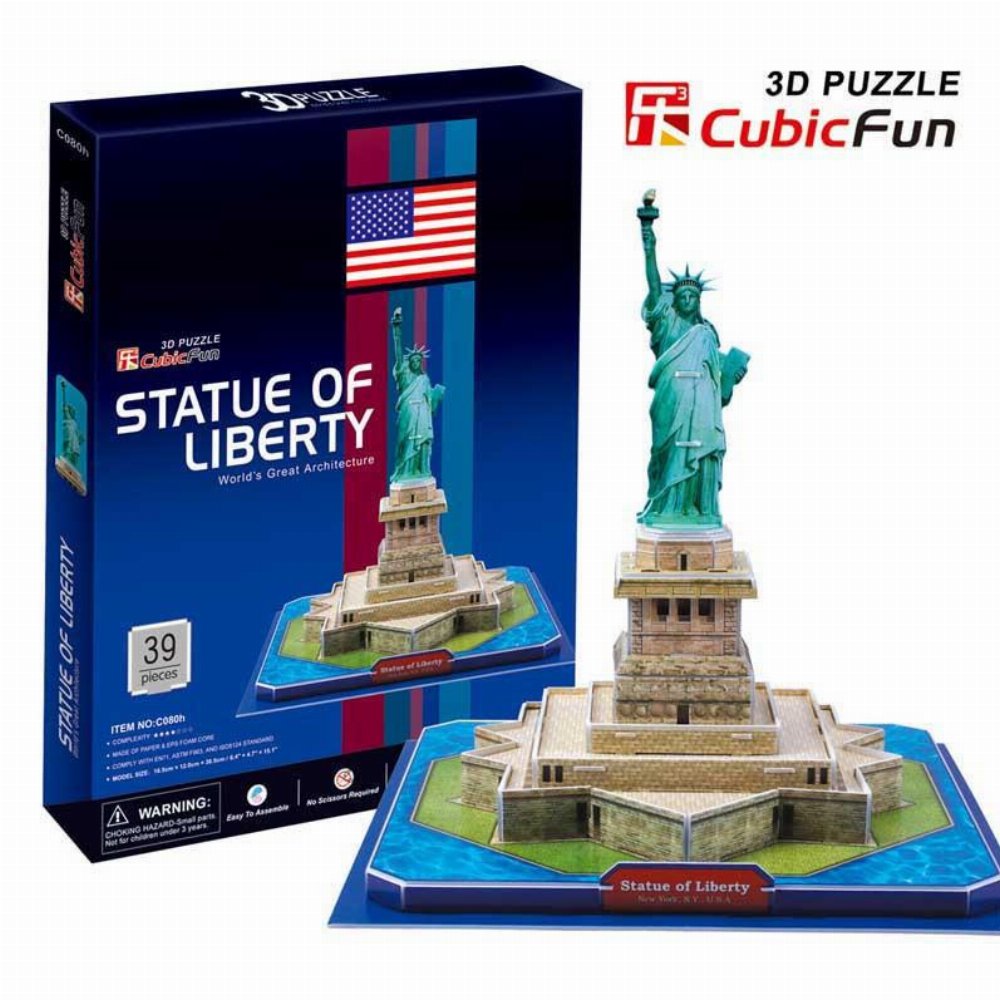 Puzzle 3D 39 pieces – Statue of Liberty
