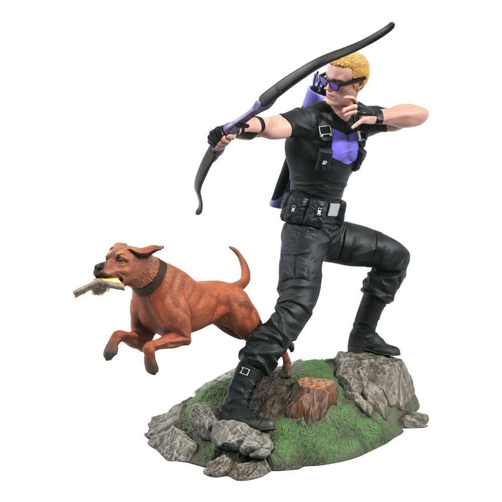Marvel Gallery – Hawkeye with Pizza Dog Φιγούρα Αγαλματίδιο (23cm)