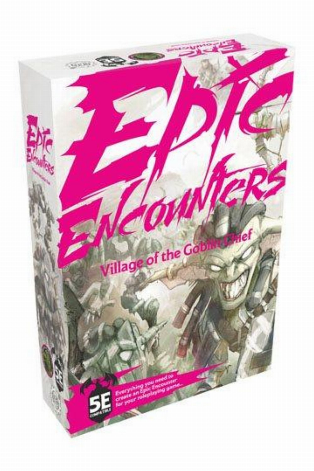 D&D Epic Encounters – Village of the Goblin Chief Miniature Set