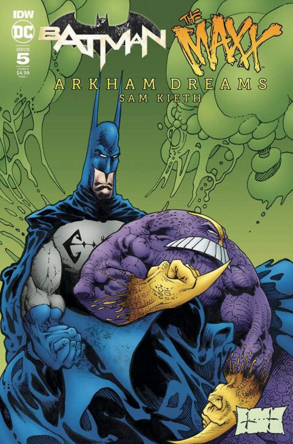 Τεύχος Κόμικ Batman/The Maxx : Arkham Dreams #5 (Of 5) Cover B